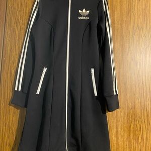 Adidas Women's Black Long Jacket